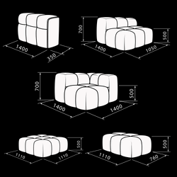 Модульный диван "Сальваро"