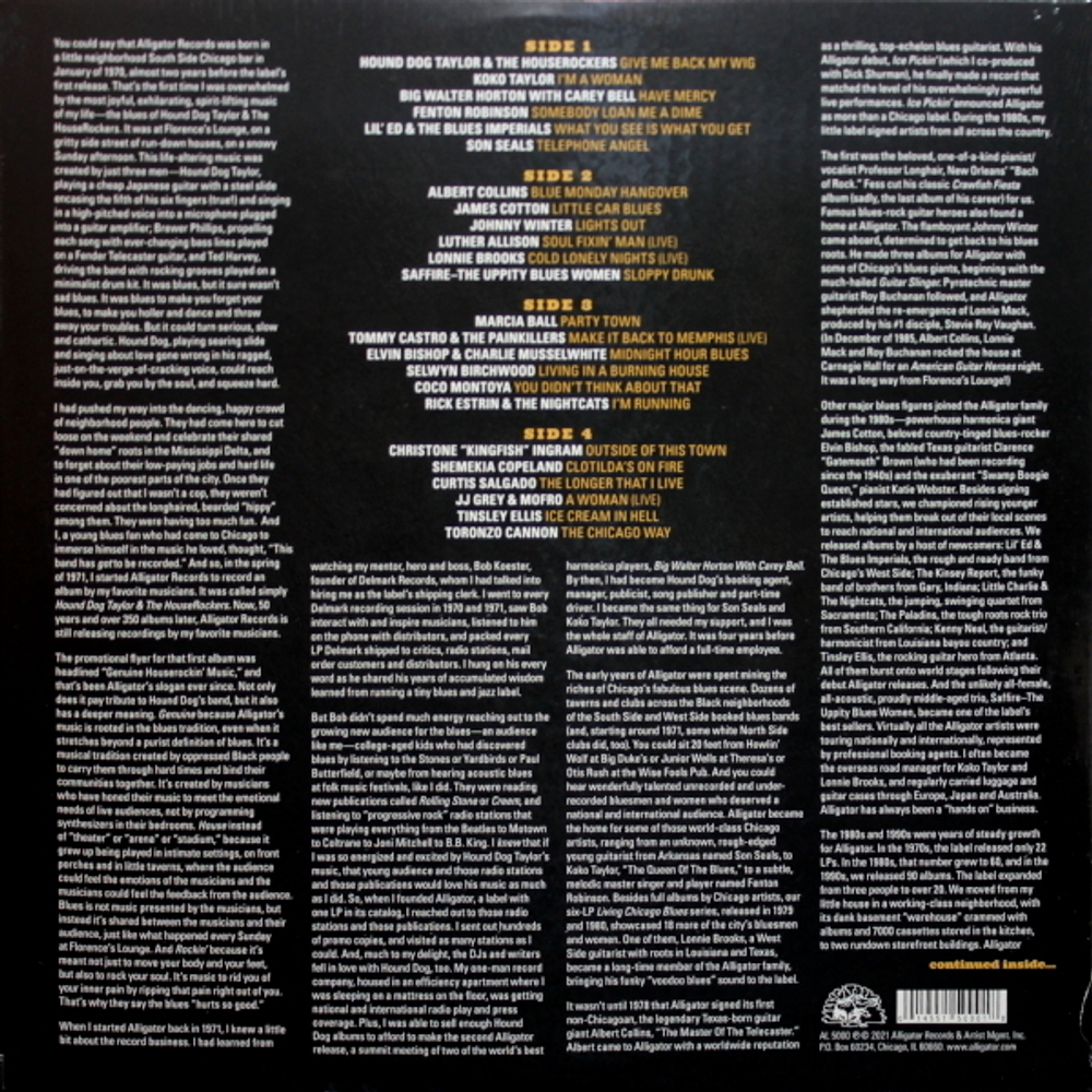 Сборник / Alligator Records—50 Years Of Genuine Houserockin' Music (2LP)