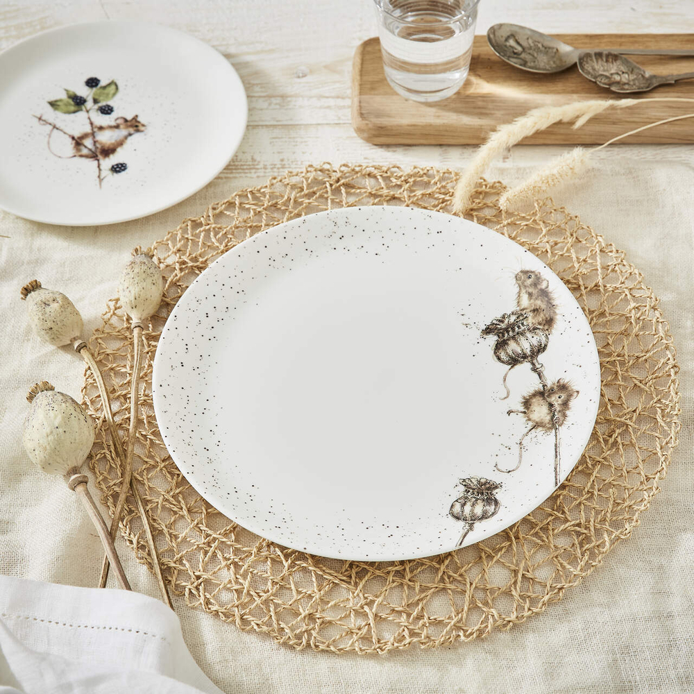 Royal Worcester - Wrendale Designs 27см Тарелка для мышей / артикул   WNOH4077-XB  / GTIN 749151683167