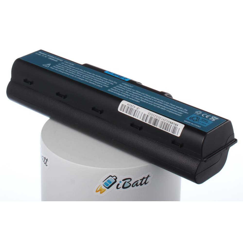 Аккумулятор iBatt 10400mAh, для Aspire 4732Z G725-442G255516 E525-902G254732 5732ZG-443G25E627-203G25G525-312G25G525-902G16Mi