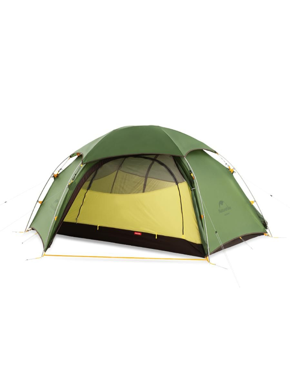 Палатка Naturehike Сloud Peak NH17K240-Y 20D двухместная, зеленая