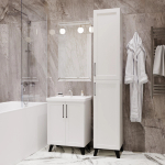 Тумба с раковиной РИФ-60 2 створки белый