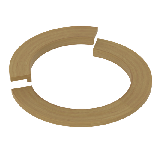 SAWO Монтажный фланец для печей TH9, ARI6 & PNX6, кедр, арт. TH-COLLAR-W9-D