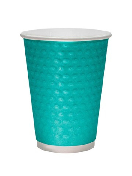 Стакан бумажный 2 сл 250 мл (280) d=80 мм для горячего Тиффани с конгревом Bubbles