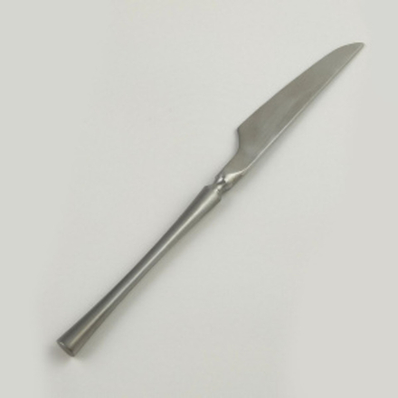 Нож столовый ,серебряный матовый цвет,серия "1920-Silvery"