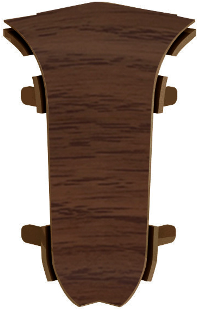 Угол внутр для плинтуса ПВХ 58мм 2шт/уп 5816