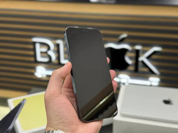 Б/У Телефон Apple iPhone 12 Pro Max 256Gb Blue 73% (G6TF3HDH0D46)