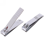 Кусачки для ногтей на блистере «Ultramarine», цвет металл, ребристый, 5,5см