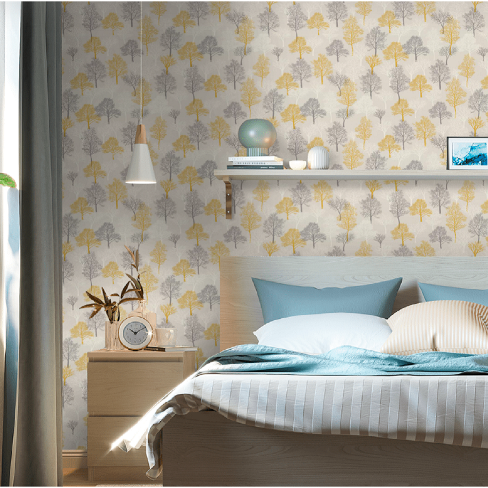 Виниловые обои TC71185-14 PALITRA TREND Mys флористика, основа флизелин, размер 1.06 х 10 м