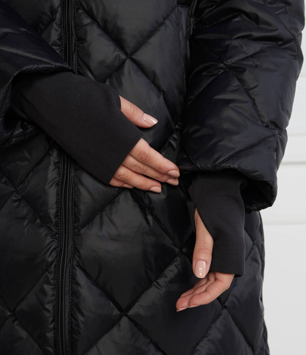 Пуховое пальто 2в1 Marella SPORT - черный(34960339)