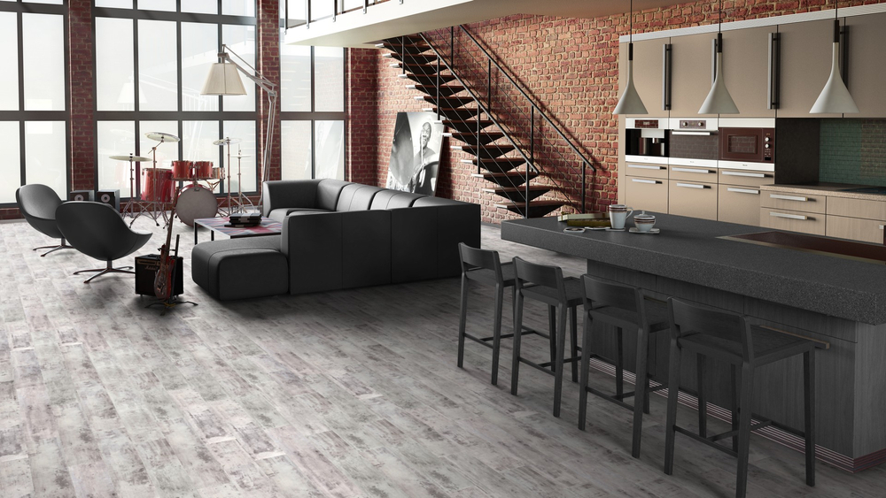 Клеевая ПВХ-плитка Tarkett New Age MISTY