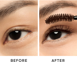 GUERLAIN Noir G - Тушь для ресниц: подкручивающая и увеличивающая объем оттенок 02 Brown, 6 g