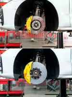 Карбон керамическая тормозная система для PORSCHE PANAMERA 972 2024+ Порше Тормоза Суппорт Тормозные диски Колодки