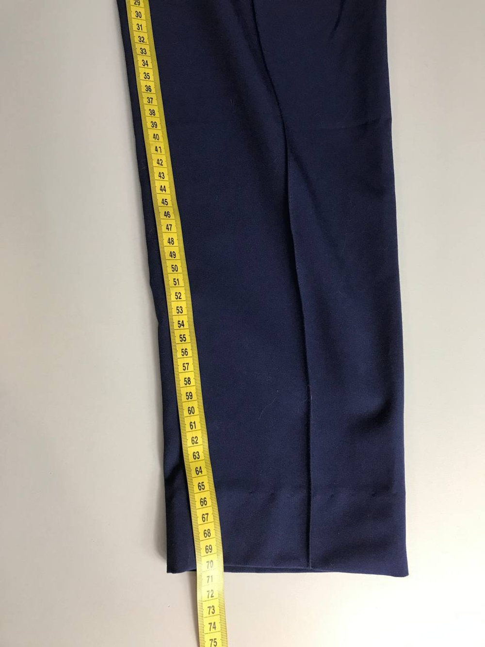 Брюки Aleksandra Kazakova базового цвета, маркировка S/M, визуально на 44/46 размер