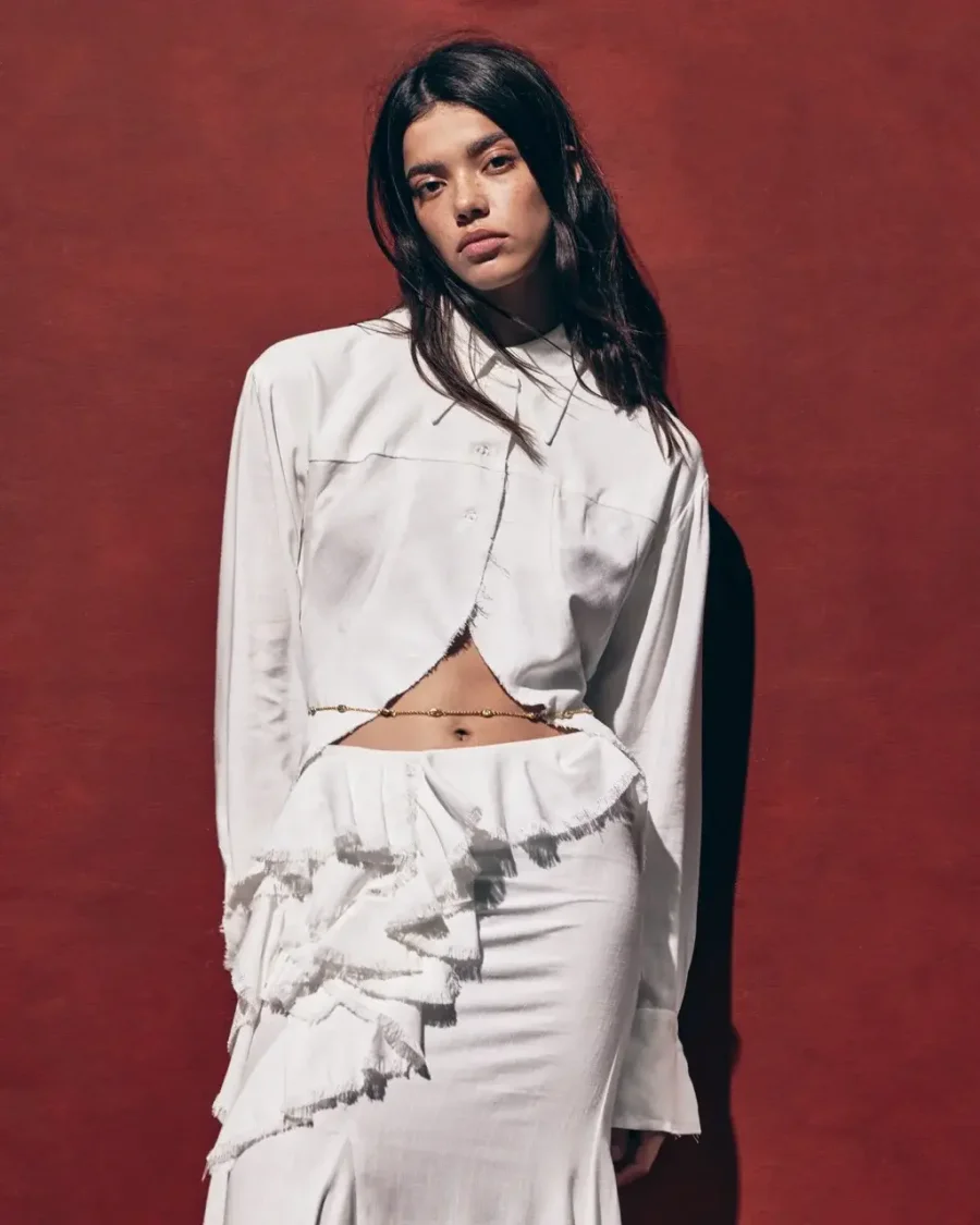 Рубашка изо льна