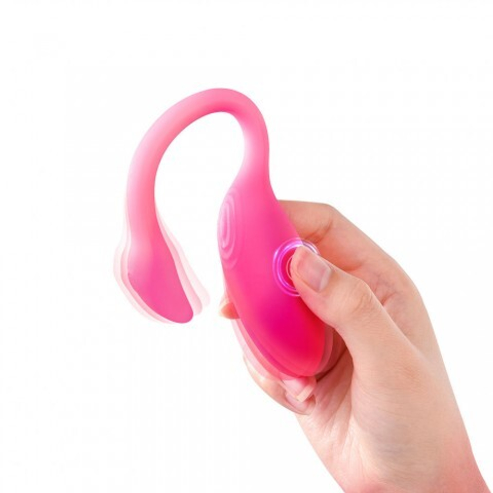 Вибромассажёр с интеллектуальным управлением Magic Flamingo Max от Magic motion, розовый