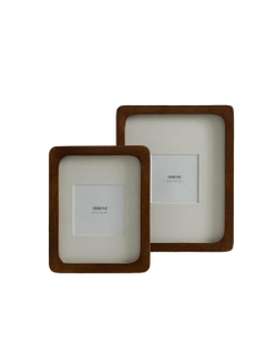 Zara Home Фоторамка из дерева, цвет коричневый, 22.5 см