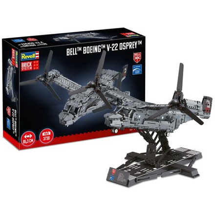 Конструктор Revell Brick System 00961 самолёт Bell Boeing V-22 Osprey 1:25 3730 деталей 00961