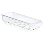 Контейнер для яиц для холодильника с крышкой прозрачный