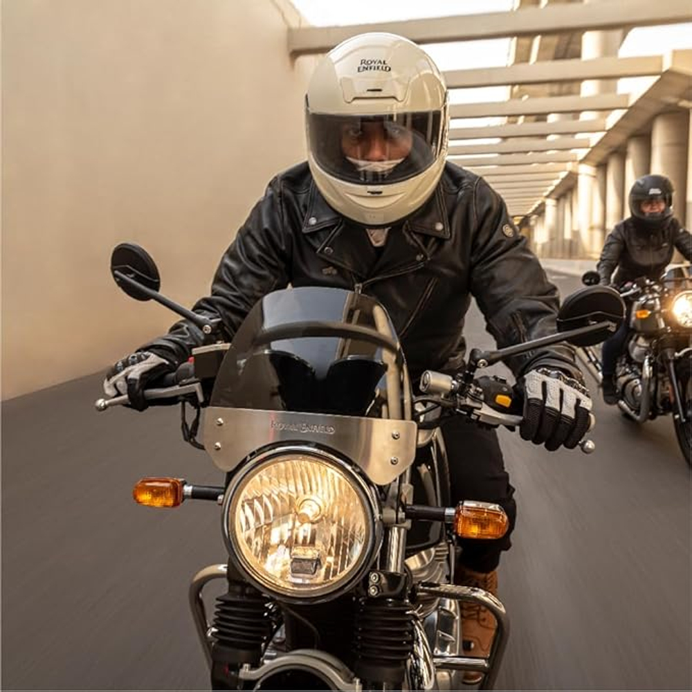 Ветровое стекло высокое Royal Enfield, тонированный – Interceptor 650/Continental GT 650, 1990414