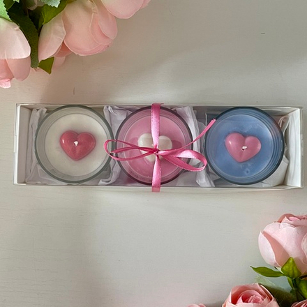 Набор ароматических свечей Любовь, Нежность, Страсть