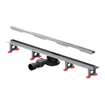 Трап для душа линейный, универсальный затвор Slim line, 80 см AM.PM MasterFlow W01SC-S11-080-05SB