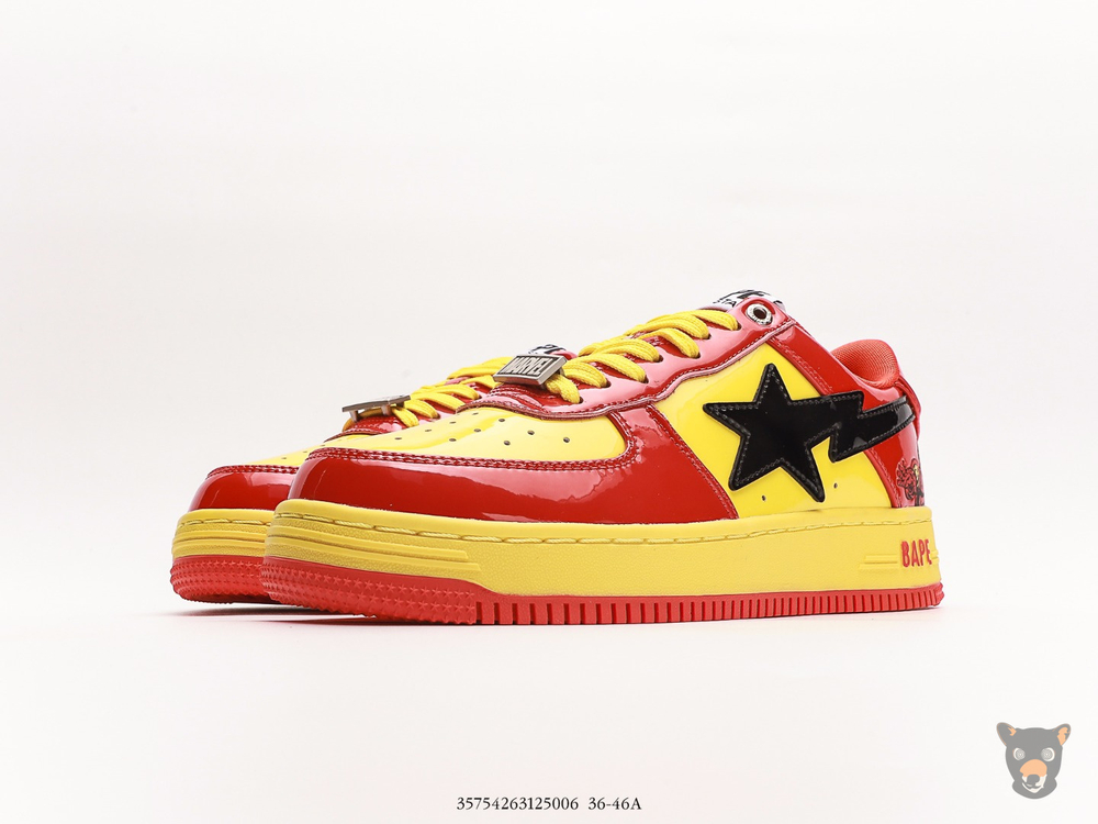 Кроссовки Marvel x Bape STA Low "Iron Man"