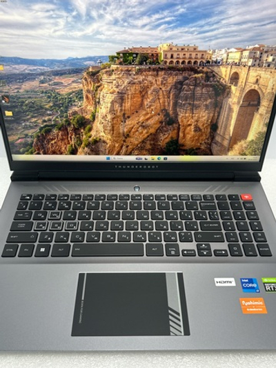 Ноутбук игровой Thunderobot Zero Ultra 7 (JT009JE09RU) 16"/Intel Core i7-12700H/RAM 32GB/SSD 1024GB/GeForce RTX 3080Ti/2560x1600/IPS/165Hz/Win11/Подсветка кл-ры: RGB/Серый. Состояние: B1