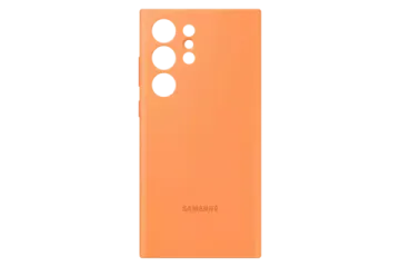 Чехол - накладка Samsung Galaxy S23 Ultra Silicone Case - Orange