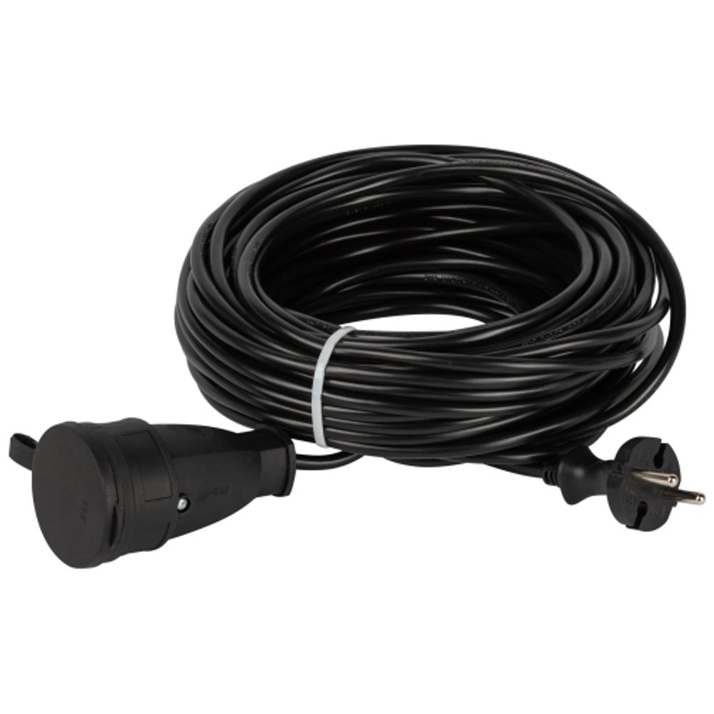 Удлинитель силовой ЭРА GREEN LINE BUH-6-20m Greenline в бухте 1 розетка без заземления 20м ПВС 2x0.75мм2