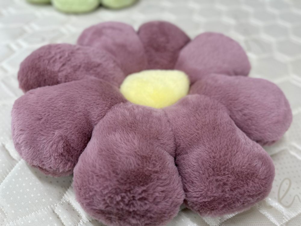 Подушка Декор РОМАШКА ПЛЮШ