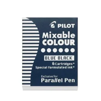 Картриджи Pilot Mixable Colour темно-синие (IC-P3-S6-BB)