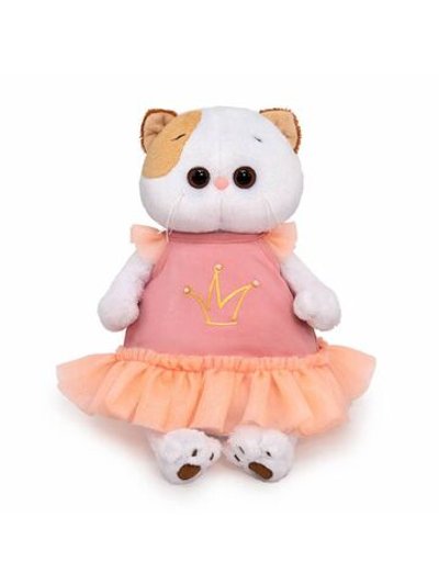 Мягкая игрушка Ли-Ли в платье с короной 24 см