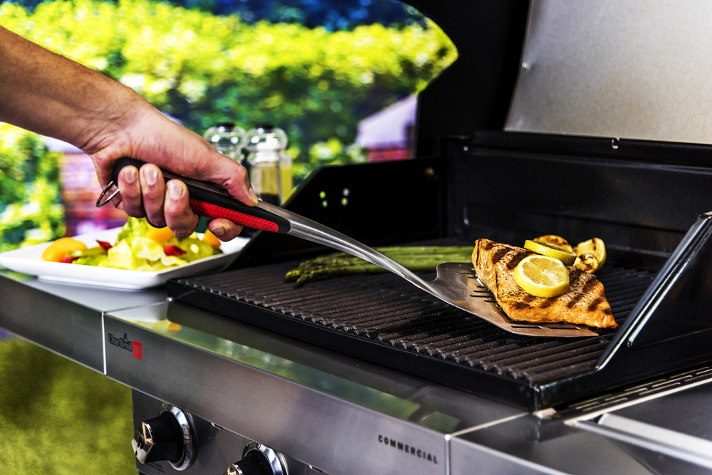Лопатка для гриля Char-Broil XL широкая, стальная