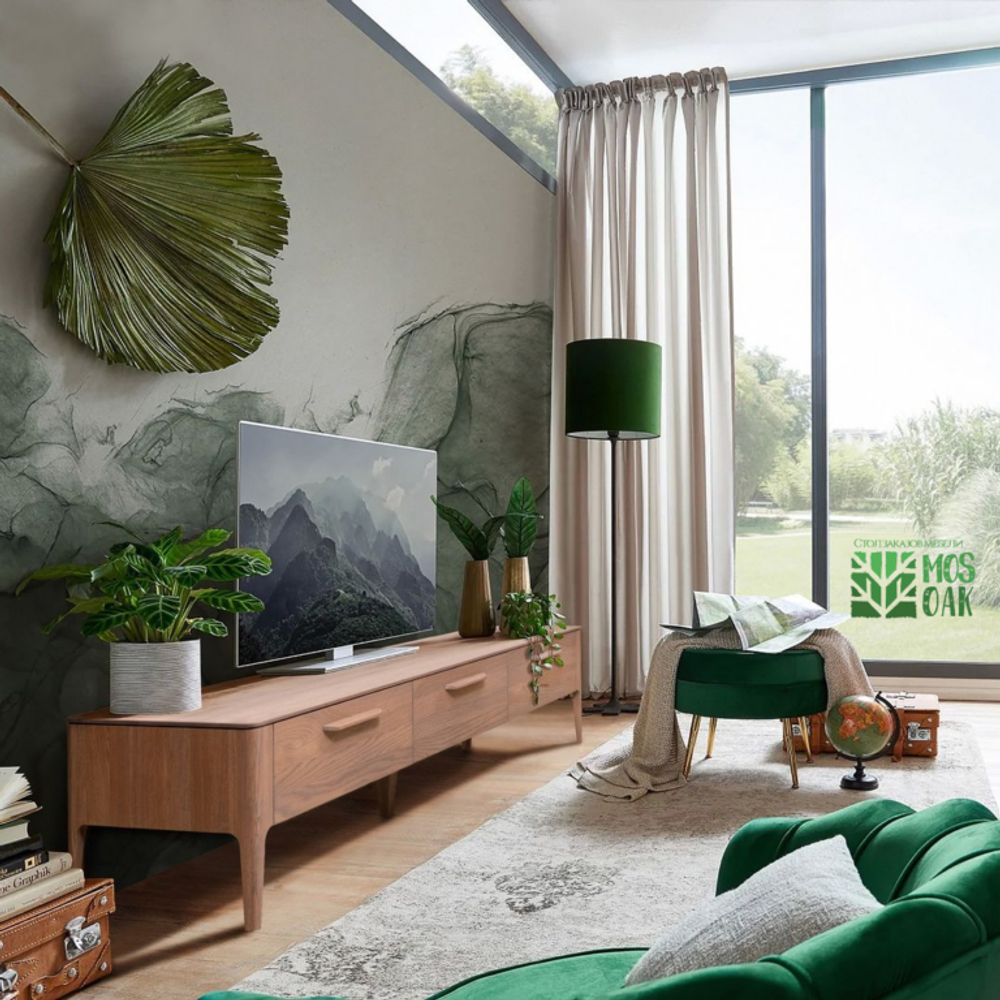 Тумба под ТВ из массива дуба Porto-3 (Atlanta-3)