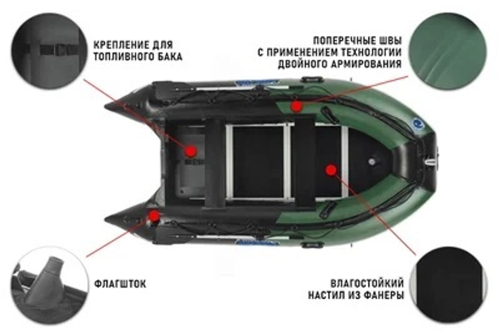 Лодка ПВХ STORMLINE Adventure Standard 360