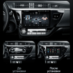 Магнитола для Toyota Corolla E180 2012-2016 - Teyes CC3-2K-360 на Android 10, 2K QLED, 6Гб+128Гб, CarPlay, 4G SIM-слот, 4 камеры в комплекте