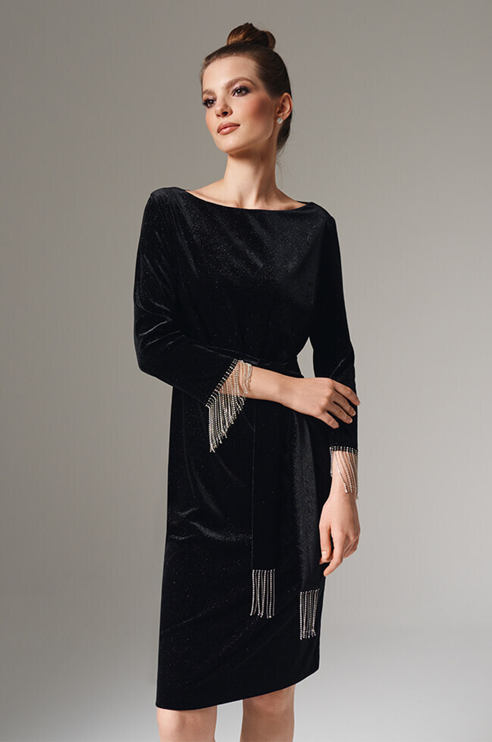 51604 Платье женское (черный)