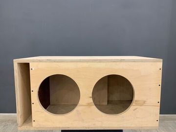 Короб ФИ 10"x2 Фанера Щель (без карпета)