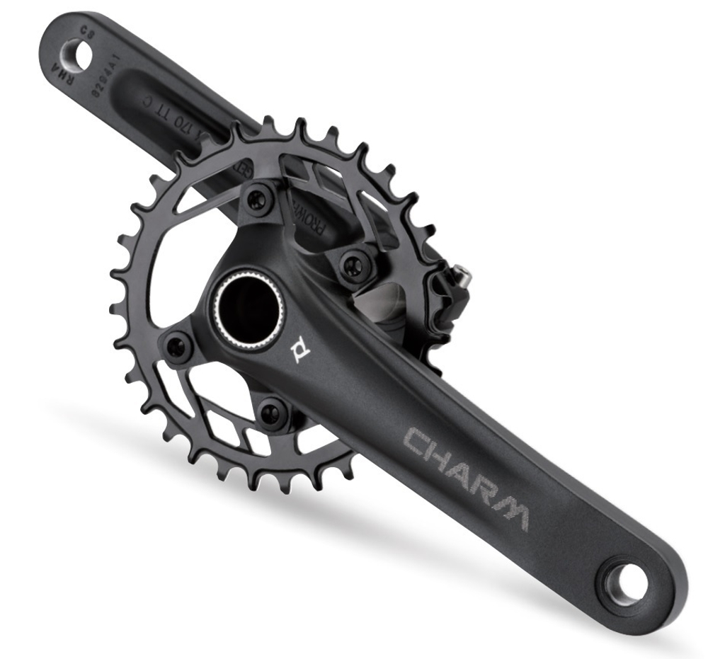 Система Prowheel MTB 1х(9/10/11S), 36T, сталь, 175, алюм, Chainline 53, интегр. вал, черн.