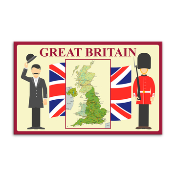 Табличка Great Britain. Великобритания 151000510