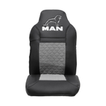 Чехлы MAN TGA (экокожа, серый)