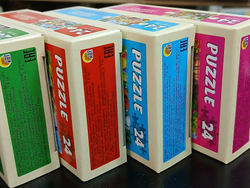 Пазл 24 деталей, "Чудесные пони №3", Рыжий Кот в комплекте 4 шт, арт.П24-5632, картонная основа, от 3 лет