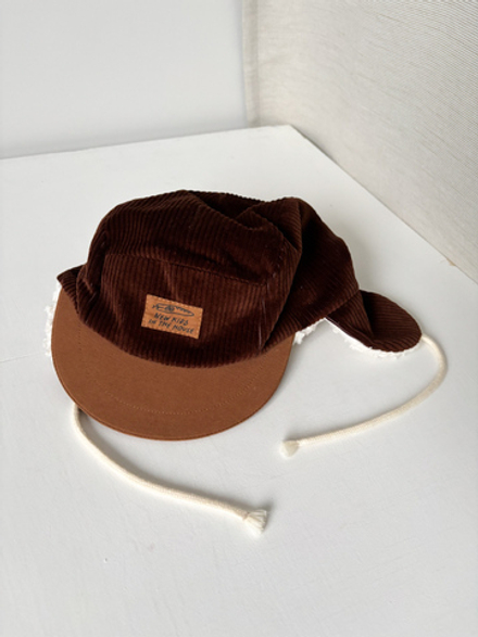 Вельветовая шапка с утеплением New Kids in the House, 98