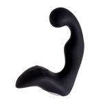 Чёрный изогнутый вибростимулятор простаты 14,1см Erotist Toys Fifth