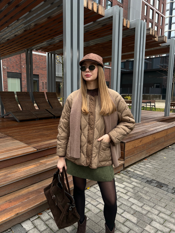 Бомбер Лоран мокко