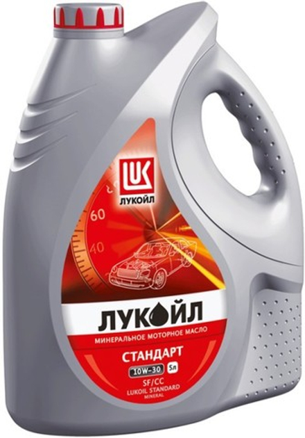 Моторное масло Лукойл стандарт 10w30 5л