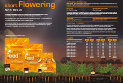 Удобрение Green House Powder Feeding Short Flowering