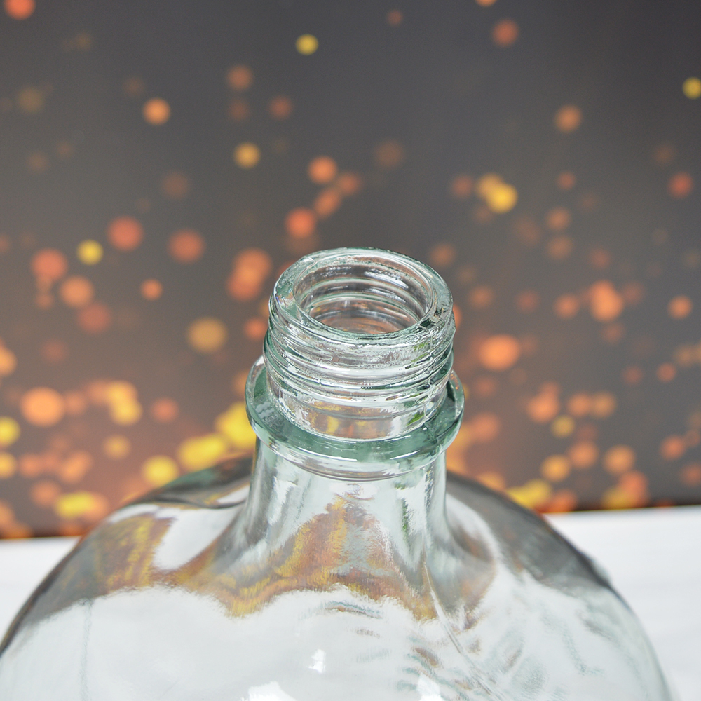 Бутыль винная 5л БК-38, бесцветная (ВЛАД)