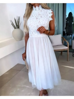 кружевное белое платье + plus size